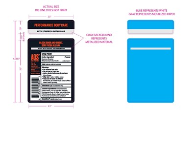 Art Of Sport Compete Antiperspirant Back Label (Aos Compete Ap Back)